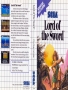 Sega  Master System  -  Lord of the Sword